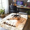 Custom Name Horse Printed Carpet,Rug for Office Chair Living Room Bedroom Kitchen Room Decor Gifts.