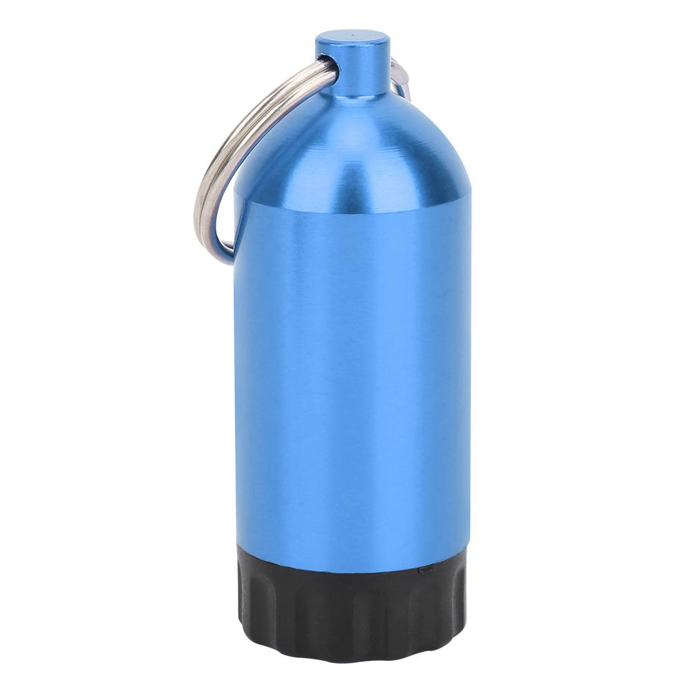 Diving Cylinder Valve Sealing Ring O Rings Mini Cylinder Storage Bottle OR MT02(Blue )