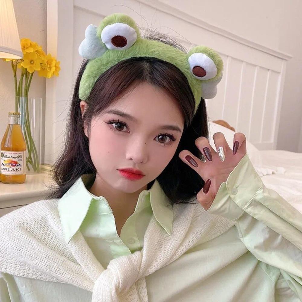 Wide-brimmed Makeup Headband Headwear Hair Bands Fashion Elastic Hairbands  Women