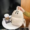 Мини Женские Рюкзаки Модный Нейлоновый Женский Рюкзак Компактные Школьные Сумки Белый Рюкзак Для Подростков Девочек Модный Повседневный Рюкзак