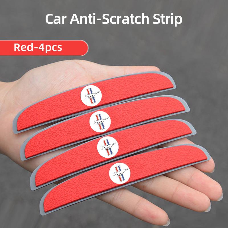 For Ford 4pcs Car Door Edge Protector Guards Anti-collision Stickers Escort KA Flex Everest KA Expedition Falcon Fusion