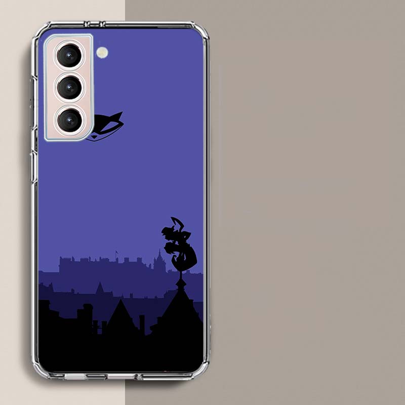Чехол для телефона Game S-Sly C-Cooper для Samsung Galaxy S25 Edge S24 S23 FE S21 S20 S10 Plus S22 S26 Ultra Прозрачные чехлы TPU Capa