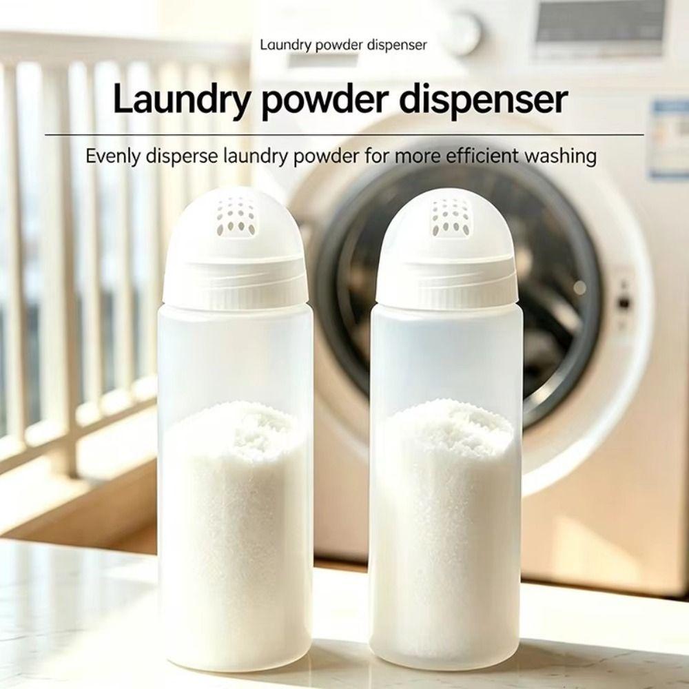 With Hole Lid Laundry Powder Dispenser Bottle Powder Storage Container Clothes Washing