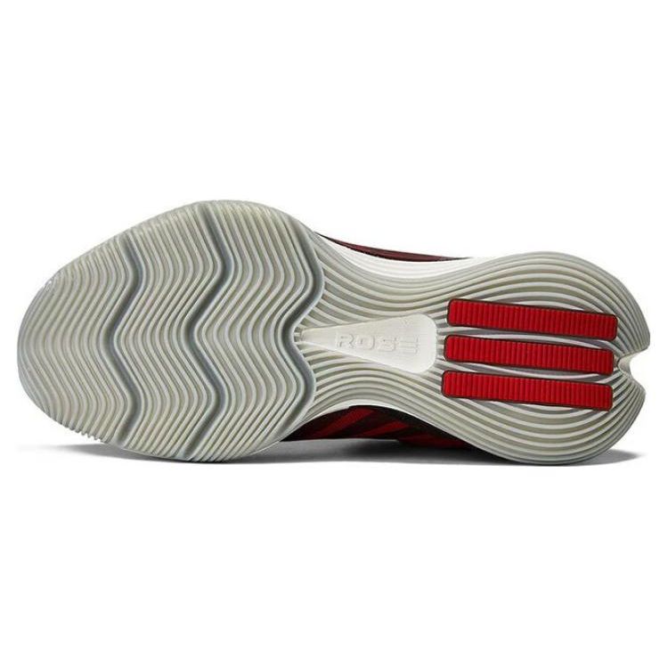 Adidas D Rose Son Of Chi 3.0 Удобные Повседневные Амортизирующие Низкие Баскетбольные Кроссовки Мужские кроссовки Красные IE9236