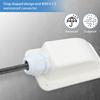 2Set 6mm² to 12mm² Cable Solar Cable Entry Gland White Single Cable Entry Solar Cable Entry Gland Housing Waterproof Design