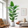 Райская птица Комнатное Искусственное Напольное Растение - Роскошный Бионический Зеленый Декор для Гостиной