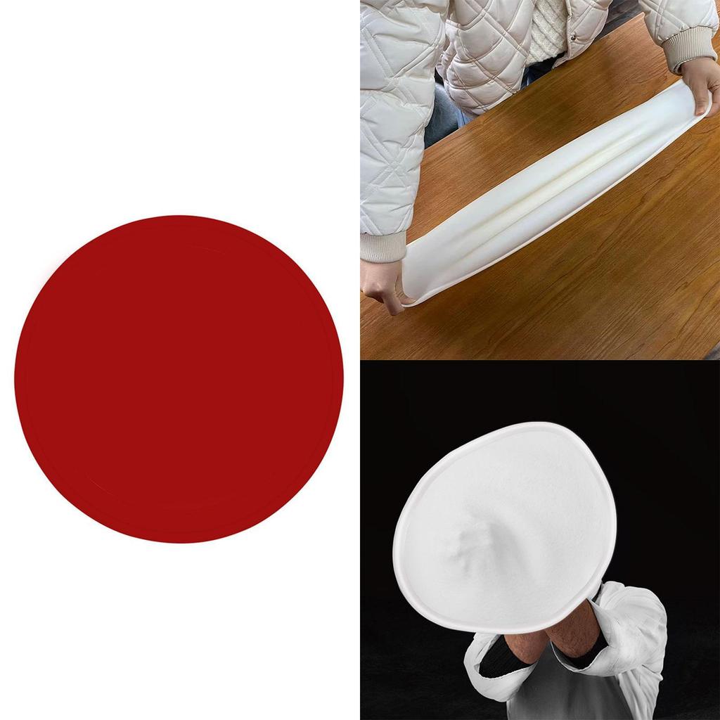 Силиконовый коврик для выпечки пиццы, подбрасывающий тесто, 13-дюймовая прочная портативная сковорода, летающая блинная