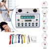 TENS EMS Muscle Stimulator 6 Channel Output Patch Pulse Massager Electronic Acupuncture and Relaxation Device