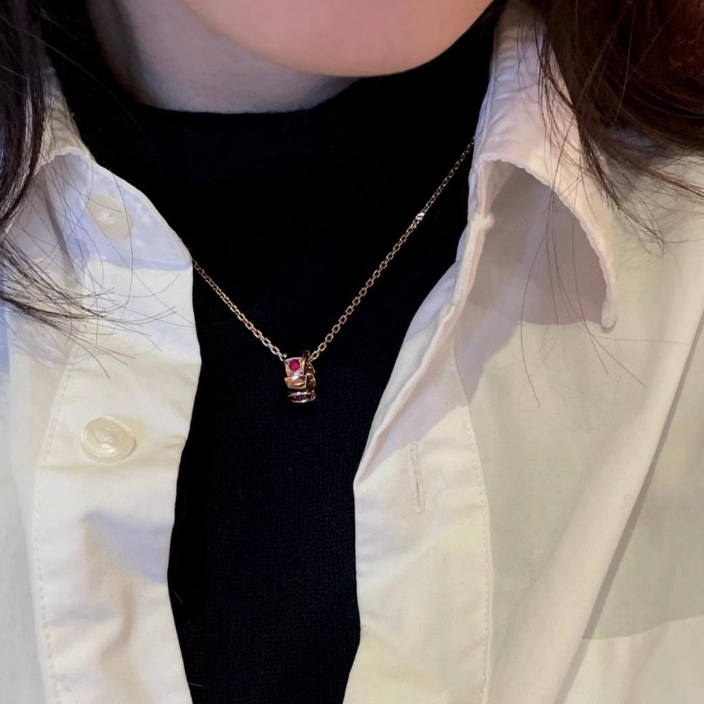 2024 Новейший Горячий Бренд Винтажное Женское Ожерелье Роскошные Ювелирные Изделия Для Женщин 925 Стерлинговое Серебро Дизайнерская Подвеска Цепочка Ожерелья