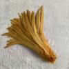 Natural  50pcs Rooster Tail Feather  Plumes 25-45CM 10-18inch Beige DIY Dyed Cock Tail Clothing Accessories Jewelry Performance