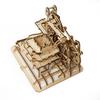 Moving 3D Wooden Puzzle Coaster Series with Japanese Instructions Tsukurundesu® (Marble Climber)
