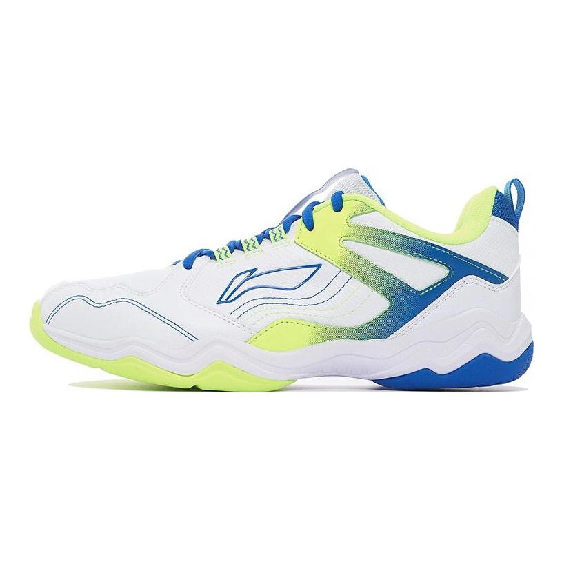 Кроссовки для бадминтона Li Ning Sound Waves Унисекс Низкие Стандартные Белый/Светло-голубой AYTS036-1