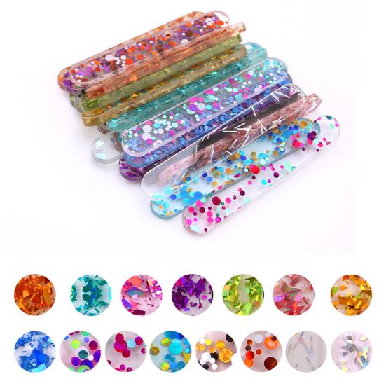 10 шт., акриловые палочки для мороженого, многоразовые формы для льда, палочки для мороженого, безопасные палочки для мороженого для детей, сделай сам, мороженое, торт, конфеты, изготовление пустыни, поделки