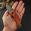 Ring Knife, Pendant, Small Knife, Portable Pocket Knife, Multi-Functional Tool, Screwdriver, Keychain