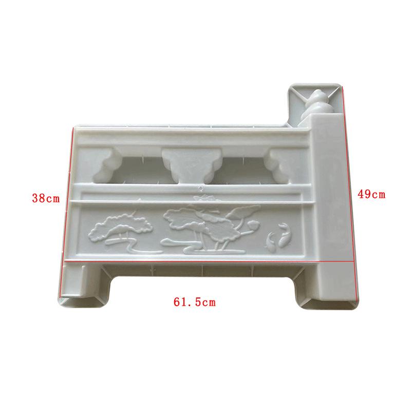 Форма для плитки «Лунная ночь на пруду лотосов» - Пластиковая форма с античным китайским дизайном