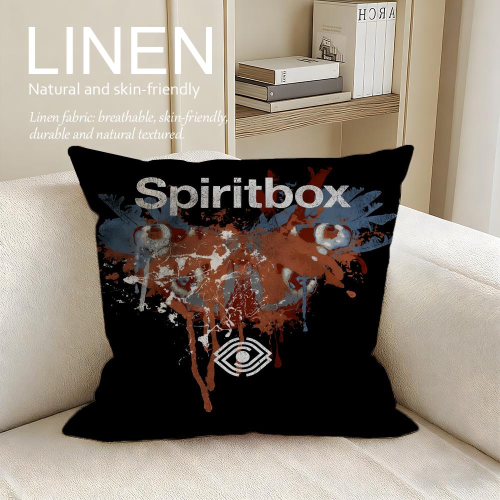 Music Spiritbox Cushion Cover Pillowcase Set Pcs x x Breathable Washable Sofa Cushion Cover