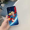 PP60 Прозрачный чехол для телефона Supergirl для Motorola Moto G40 G04 G05 One Ace Action Fusion + Plus Hyper Macro Vision Zoom
