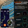 SACOSDING GPS Спортивные Смарт-часы для улицы 1,43-дюймовый HD-экран Умные часы Мониторинг сна Водонепроницаемость IP68 128 Спортивных режимов Смарт-часы