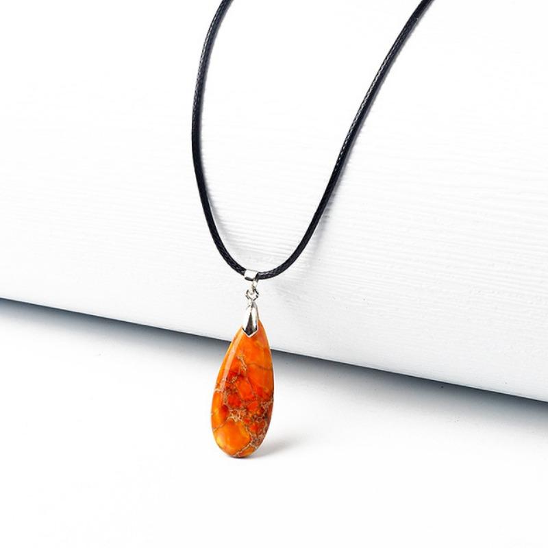 BLINGBAY женское ожерелье с подвеской из натуральной кожи, многоцветный кулон из воловьей кожи, ожерелье из веревки для девочек, вечерние, день рождения, рождественские украшения, подарок