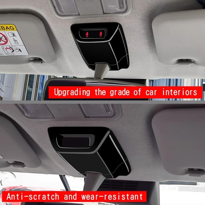 Для Daihatsu MOVE 2025 2026 ABS углепластик Аварийный световой индикатор Крышка корпуса Декоративная рамка крыши Аксессуары для интерьера