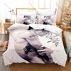 Yungblud Idols Bedding Set Duvet Cover + 2 Pillowcases Dominic Harrison Black White Album Cover Punk Rock Bedroom Decor