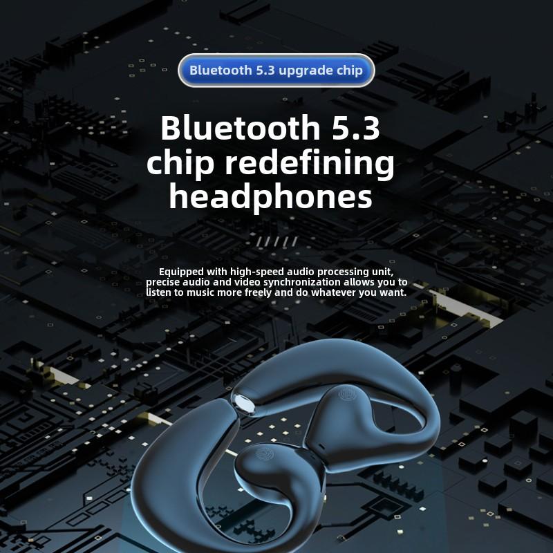 Беспроводные наушники Bluetooth с костной проводимостью не подходят к уху 5.3 Висячее движение уха