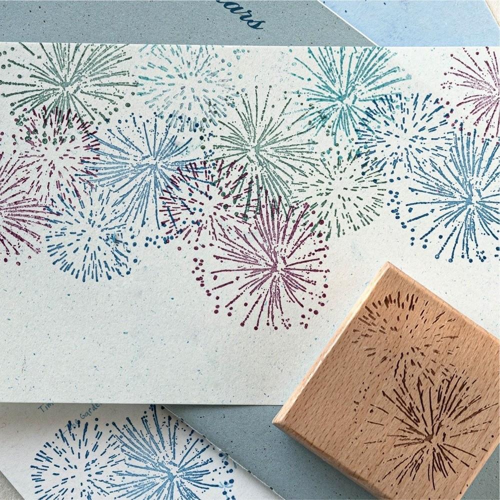 Wooden Rubber Craft Stamps Flower Butterfly Leaves Children Stamp Journal Stationery for Scrapbook