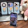 Синий в горошек плачущий ребенок подходит для чехла на телефон oppo/VIVOS30 Y200 креативный RENO14/Xiaomi защитный чехол