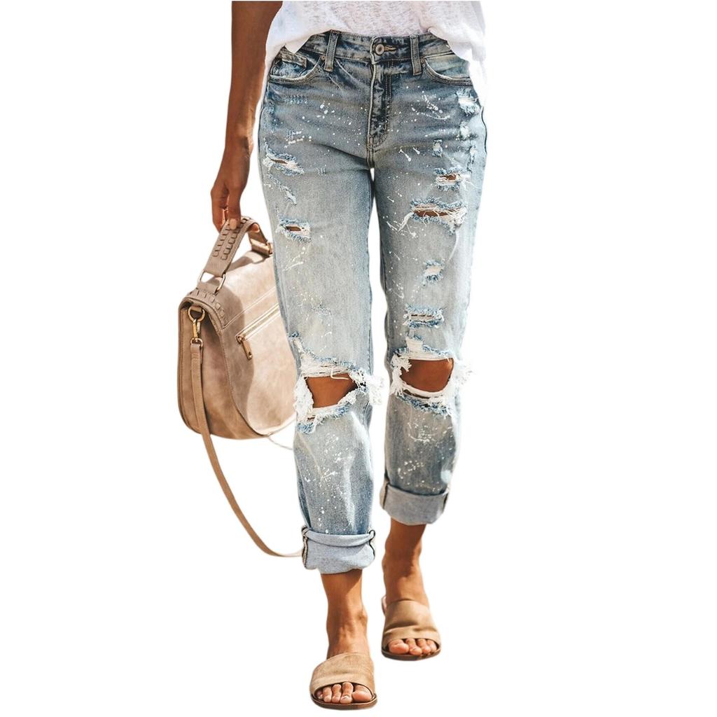 Женские джинсы, узкие эластичные женские джинсы, брюки, женские брюки