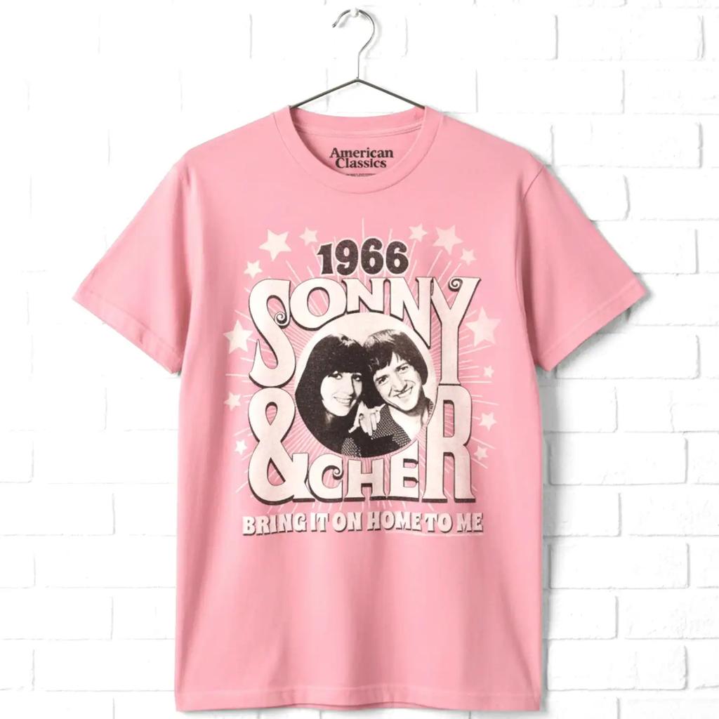 Sonny and Cher Bring It On Home To Me 1966 Men's T Shirt