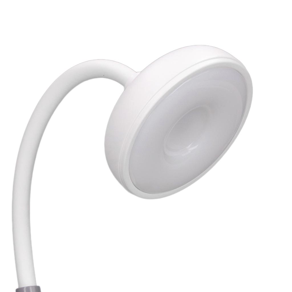 Симпатичная светодиодная настольная лампа с держателем для ручек, вращающаяся на 360 градусов, с трубкой на гибкой шее, перезаряжаемая от USB, в форме динозавра