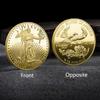 Replica Coin, 1pc American Eagle Golden Plated Coin, Walking Liberty , 1 Oz Replica Toy Souvenirs And Gifts Challenge Coin R