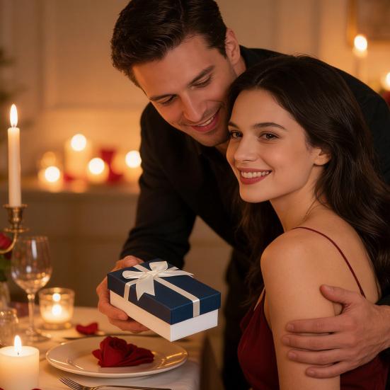 Подарочная коробка на День святого Валентина с ленточным бантом, свадебная коробка для упаковки подарков подружкам невесты на день рождения с крышкой, коробка для упаковки конфет, помады, ювелирных изделий