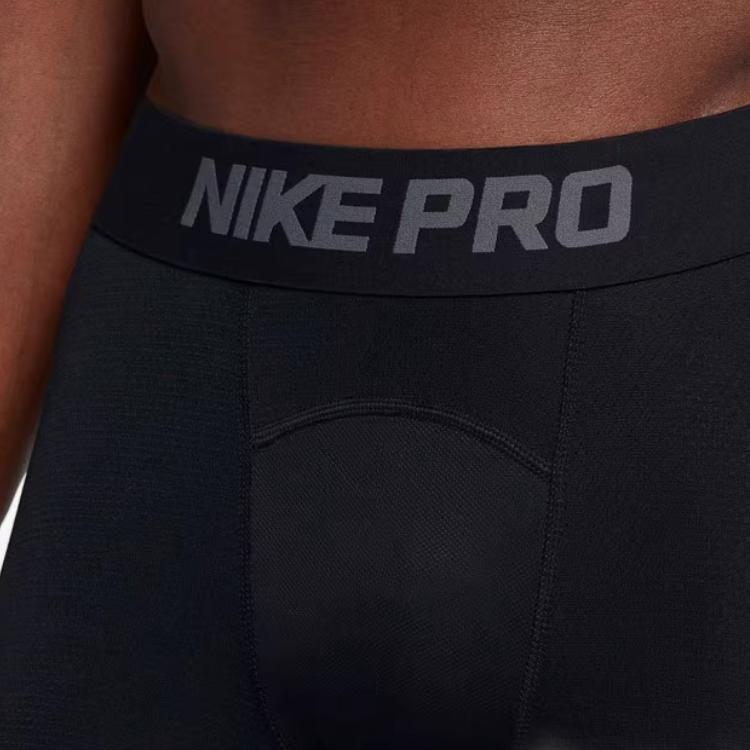 Nike Эластичные спортивные брюки с логотипом и принтом, мужские, черные 925821-010