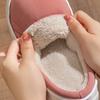 Boys and Girls Autumn and Winter Home Indoor Couple Thick Bottom Non-Slip Home Cotton Slippers
