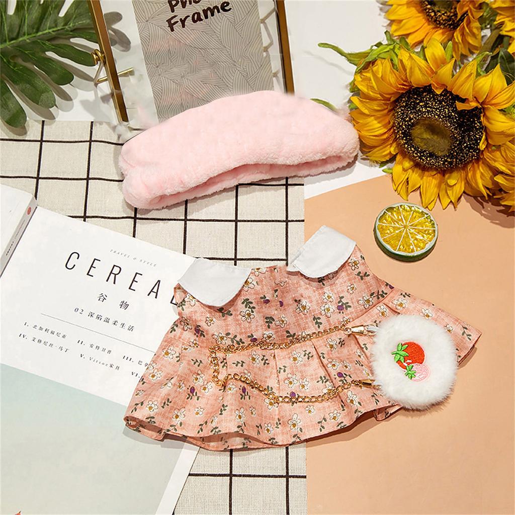 30 см аксессуары для кукол D-uck плюшевая кукольная одежда Кукольная одежда съемная одежда шляпа костюм аксессуары для плюшевых игрушек