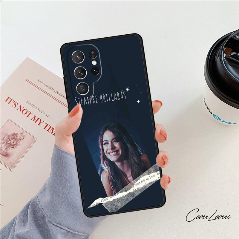 Чехол для телефона Tini Stoessel Для Samsung Galaxy S24 S25 S23 S22 Ultra Note 10 20 Plus S20 S21 FE Обложка