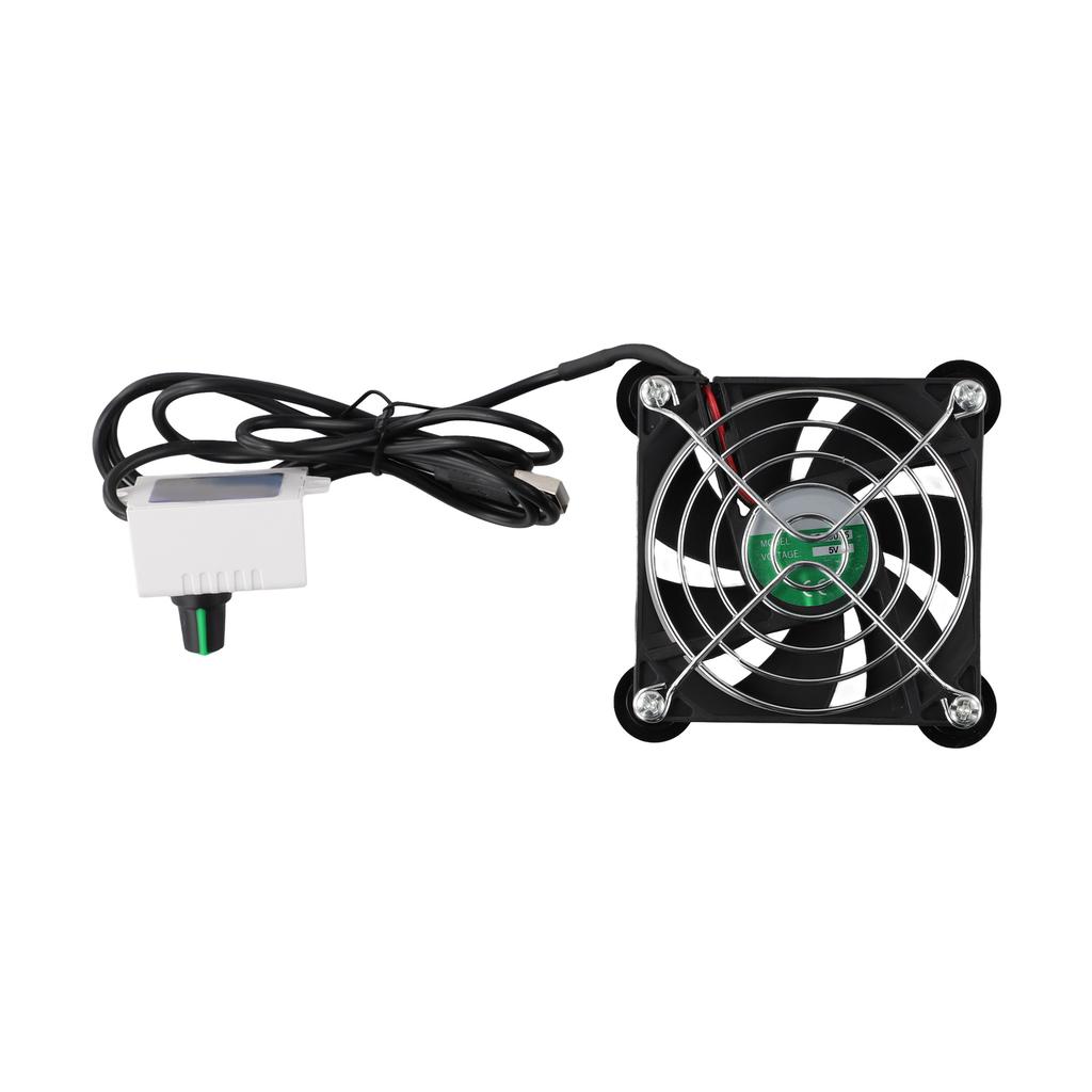 Infinite Adjustment Feature in a Quiet 5V USB Chassis Cooler Essential for Router & Console Lifespan Extension