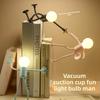 Changeable Shape Night Light Funny Sportsman Desk Lamp Button Battery Versatile