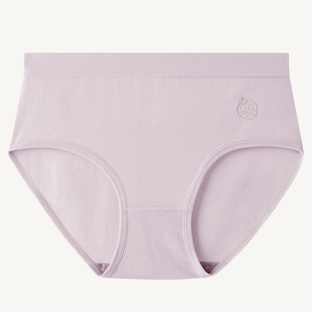 Four Seasons Universal Underwear, Pure Cotton Girls, Seamless, Comfortable and Breathable Mid-waist 5A Antibacterial Crotch Women's Briefs