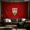 Custom Name VfB Stuttgart Printed Tapestry – Wall Hanging for Bedrooms, Dorms, and Home Decor
