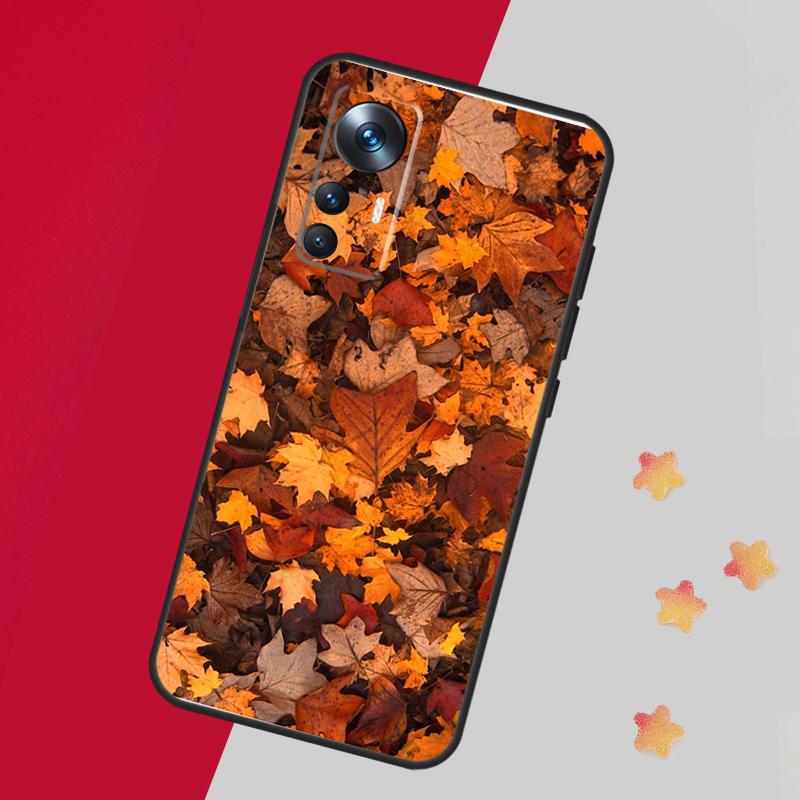Осенние листья Чехол для POCO X5 X3 Pro M5 M5s F4 X4 F3 F5 Для Xiaomi 13 13T Pro 12 Lite 12X 11T 12T 14 Pro