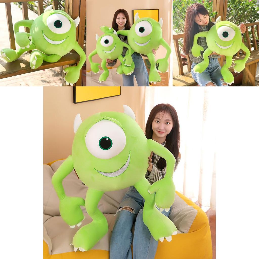Charming Big-eyed Monster Plush Toy Soft Stuffed Doll For Kids' Birthday
