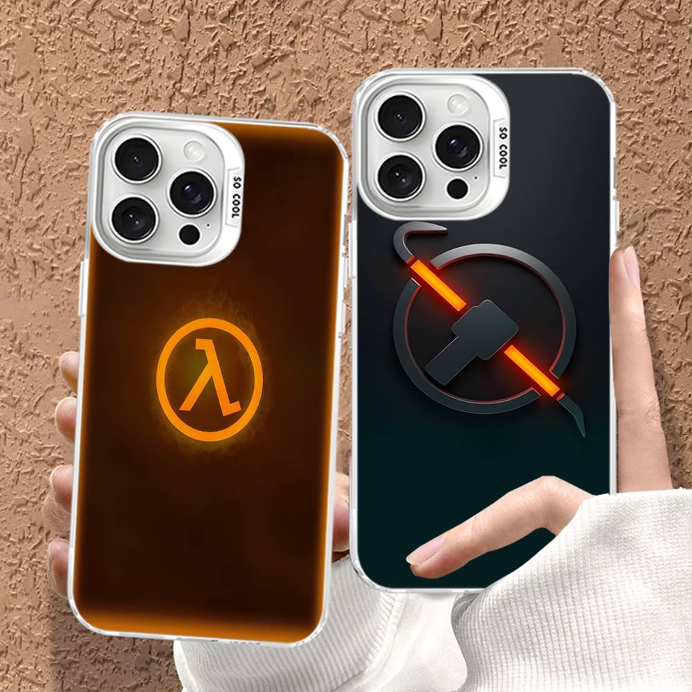 Чехол для телефона Half Life Для iPhone 17 16 Plus Pro Max 15 14 13 12 11 Матовый Цветной