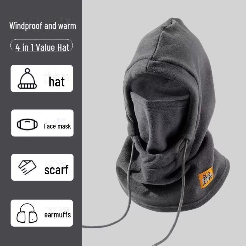 Windproof Winter Cycling Full Face Mask & Neck Cover for Motorcyclists