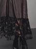 Xitao Lace Tassel Three-dimensional Decoration Dress LJ1023