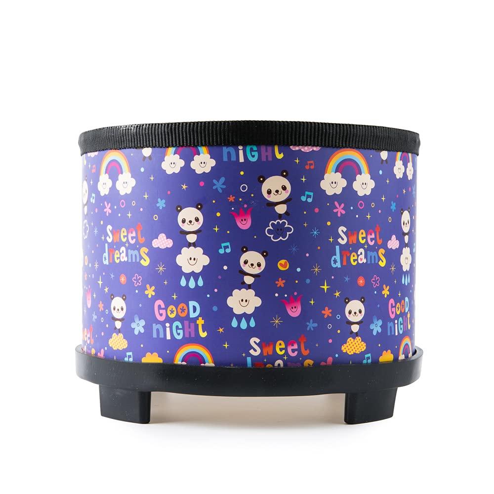 Floor Bongo Tom 8 Inch Early Education Percussion Drum for Kids with 2 Suitable As Early Childhood Educational Instrument Drum, Drum, Mallets,