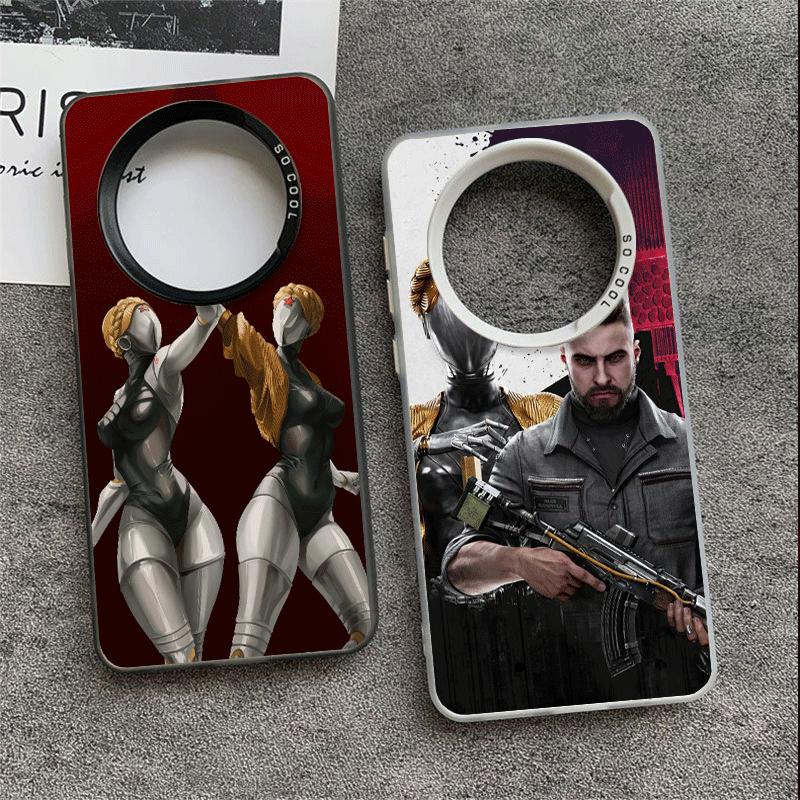 Мягкий чехол для телефона Atomic Heart для Samsung Galaxy S24 S25 FE S26 Edge S23 Ultra S22 Plus S21 + Ударопрочный чехол Задняя панель