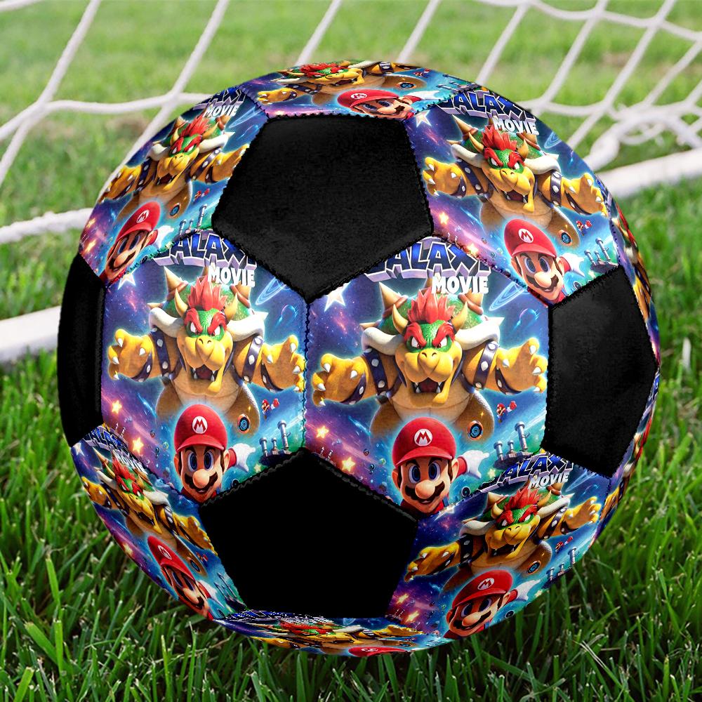 Mario Theme Size 5 Soccer Ball, Suitable for Both Indoor and Outdoor Matches, a Gift Suitable for Everyone.