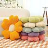 New Breathable Five-petal Flower Cushion Macaron Fresh Home Sofa Decorative Cushion Pillow Dining Table Office Chair Cushion